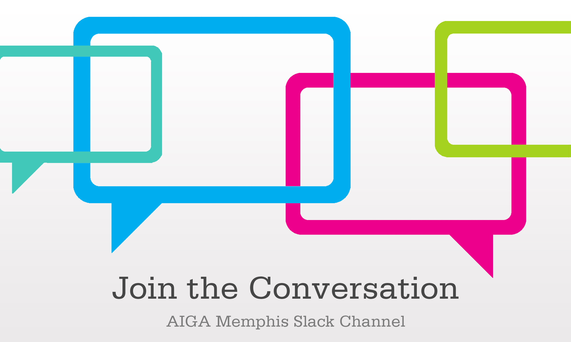 AIGA Slack Join the Conversation